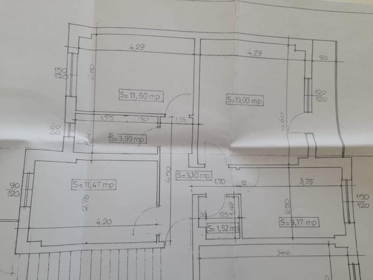 Birou, de 70 mp, în Tineretului