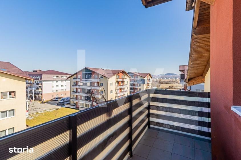 Apartament cu 3 camere decomandat, mobilat în Sânpetru