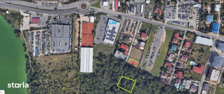 Teren 600 mp la Padure cu front 18 m la str Paris Pantelimon Zona Prem - 1