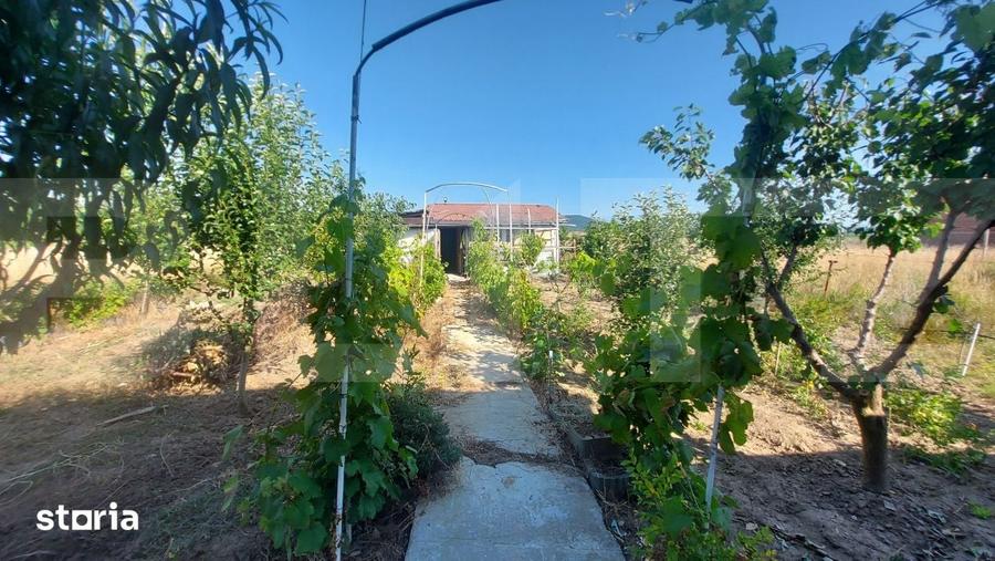 Casă cu 2 camere cu Teren 450 Mp în Ilieni
