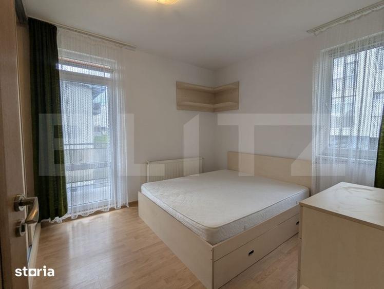Apartament cu 3 camere, mobilat în Baciu