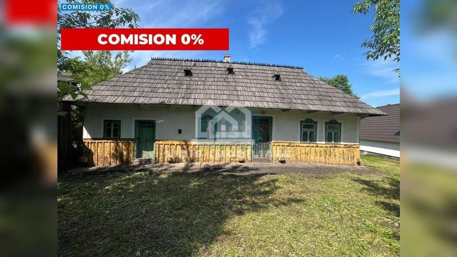 Casă cu 2 camere cu Teren 2000 Mp în Bălcăuți