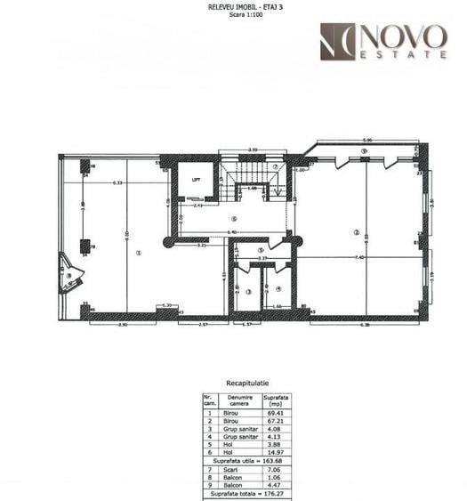 Spațiu comercial, de 945 mp, în Calea Plevnei