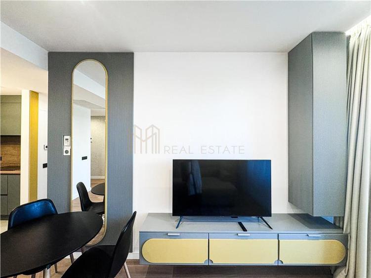 Apartament cu 2 camere decomandat, mobilat în Herăstrău