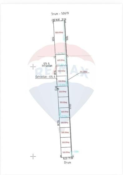 Teren Construcții intravilan de 500 mp, în Vânători