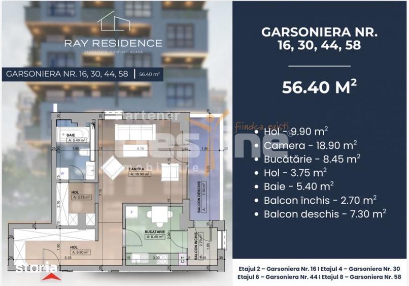 Garsoniera Cornitoiu - Rey Residence - 1