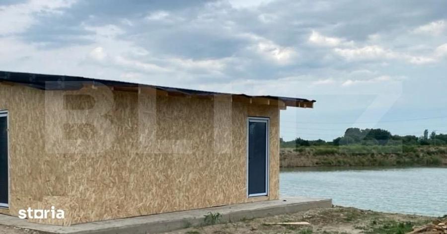 Teren intravilan 4,76 ha cu 2 balti de pescuit | Pitaru | 4 km de A1 - 7