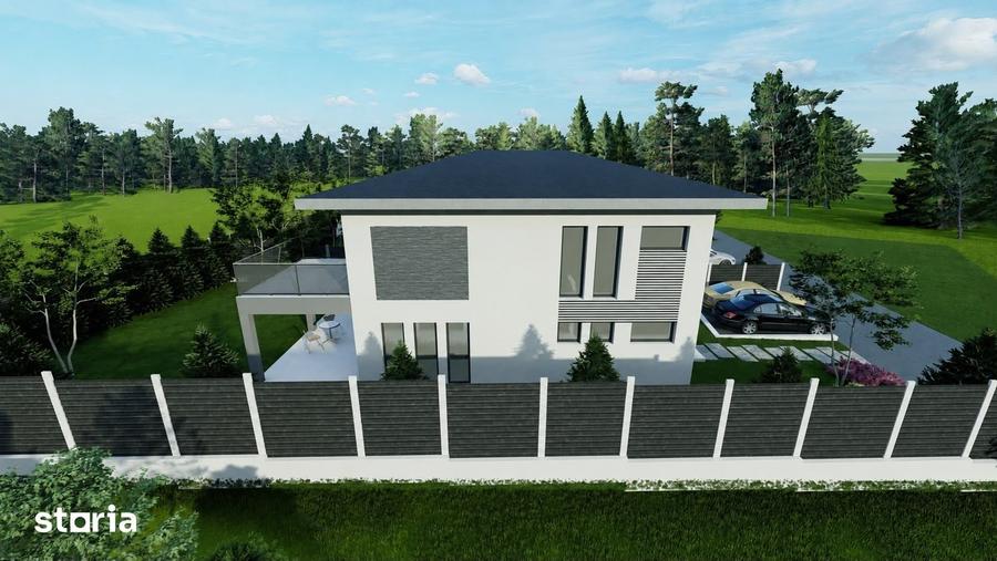 Casă cu 5 camere cu Teren 330 Mp în Miroslava