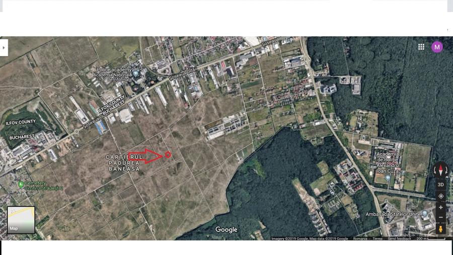 Teren Construcții intravilan de 525 mp, în Băneasa
