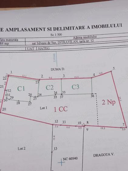 Casă cu Teren 1300 Mp în Silvașu de Sus