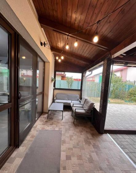 Duplex cu 4 camere cu Canalizare în Popești-Leordeni
