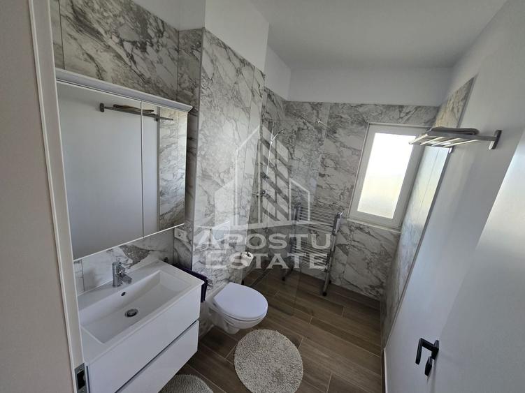 Apartament cu 2 camere semidecomandat, mobilat în Aradului