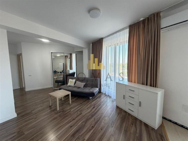 Apartament cu 2 camere semidecomandat, mobilat în Pipera — fotografia 1