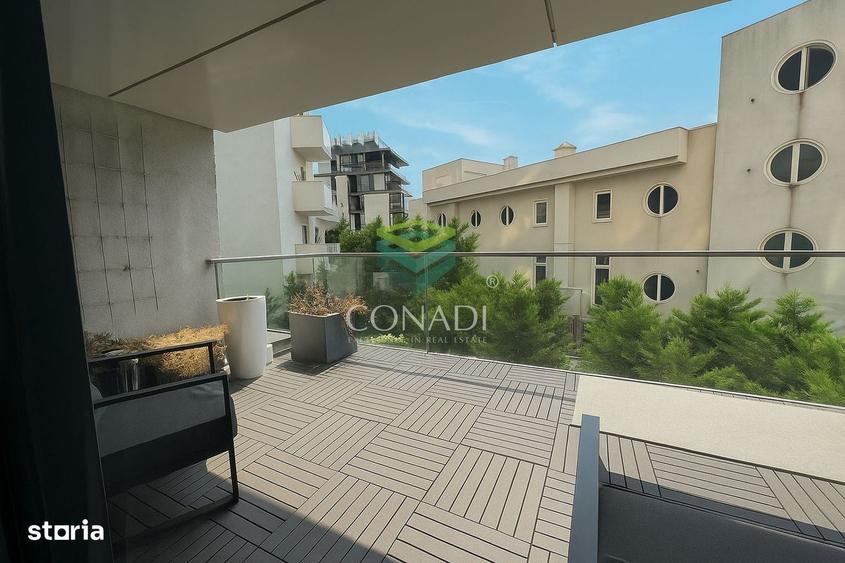 Apartament cu 4 camere, mobilat în Herăstrău