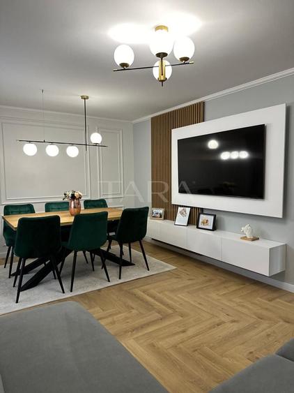Apartament cu 4 camere decomandat, mobilat în Mărăști — fotografia 1