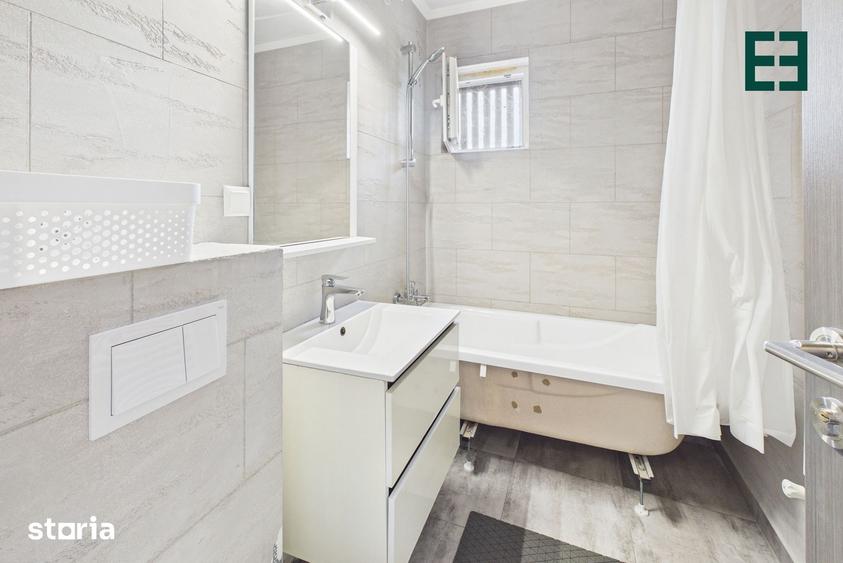 Apartament cu 2 camere semidecomandat, mobilat în Central