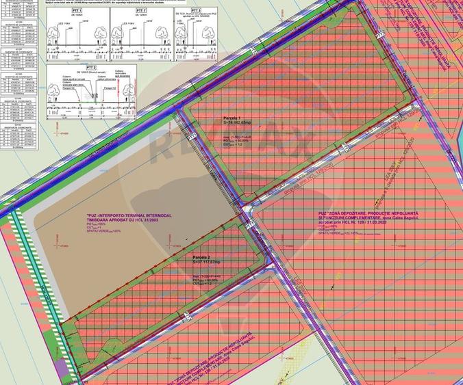 Teren Construcții intravilan de 368100 mp, în Central