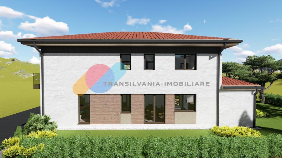 Casă individuală cu 4 camere cu Canalizare în Dâmbul Rotund