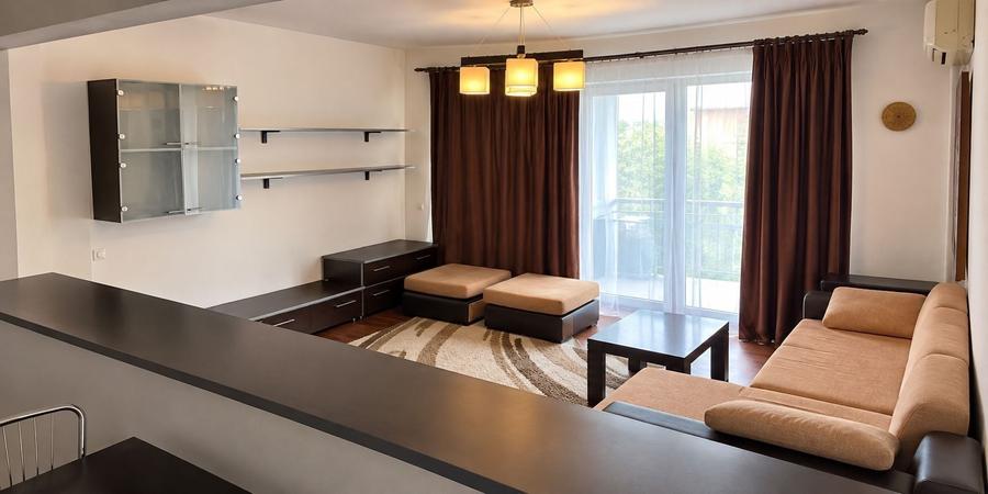 Apartament cu 2 camere semidecomandat, mobilat în Bună Ziua