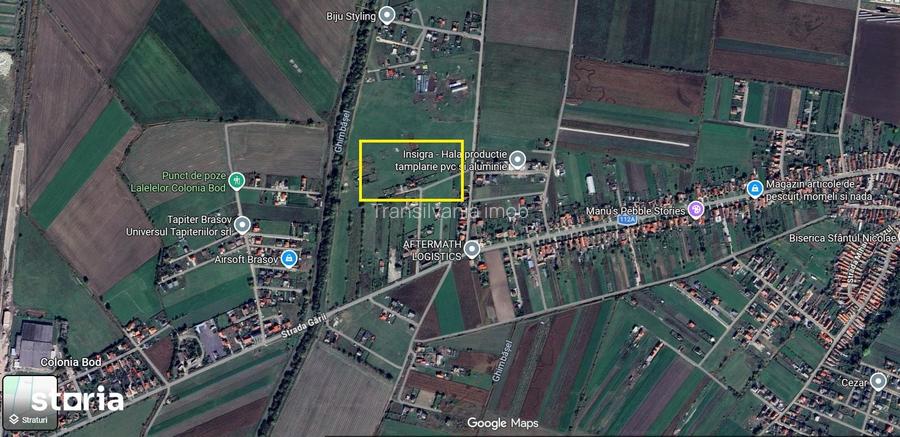 Teren rezidential Bod-Brasov zona de case