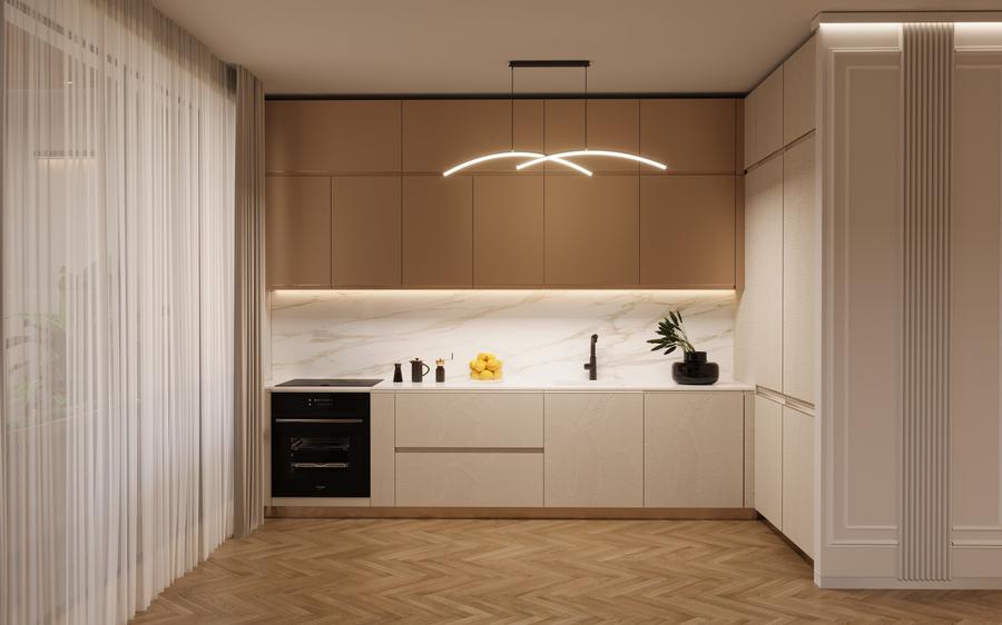 Apartament cu 4 camere semidecomandat în Domenii