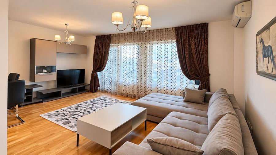 Apartament cu 3 camere, mobilat în Dristor