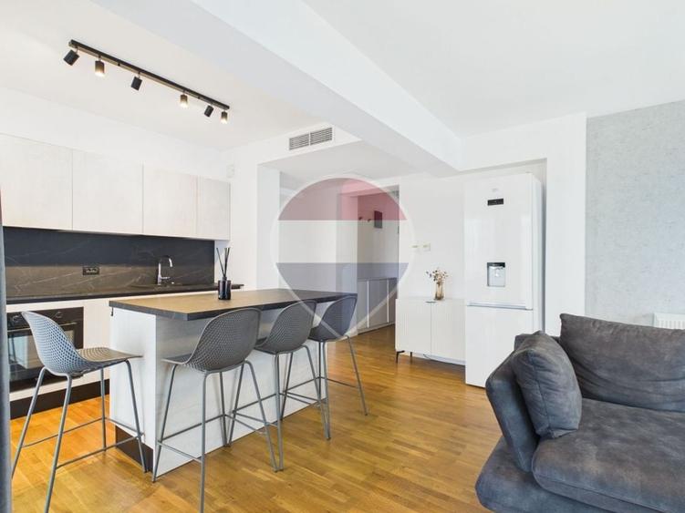Apartament cu 2 camere decomandat, mobilat în Herăstrău