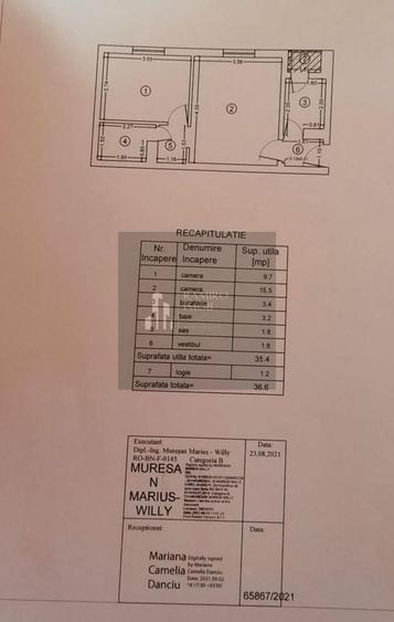 Apartament cu 2 camere semidecomandat în Berceni