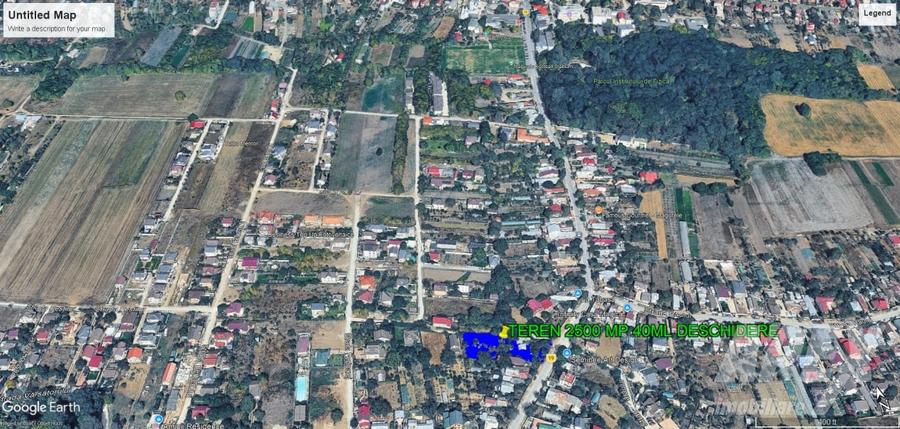 Casă individuală cu 4 camere cu Teren 2550 Mp în Central
