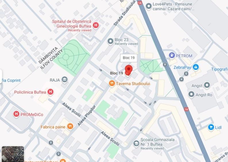 Apartament cu 2 camere decomandat în Central