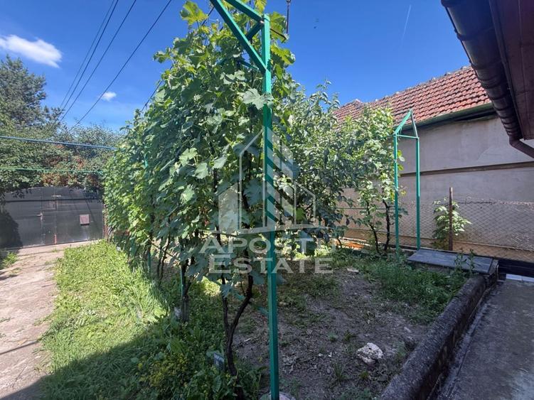 Casă individuală cu 3 camere cu Canalizare în Plopi