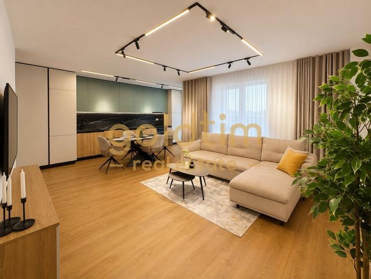 Apartament cu 3 camere decomandat, mobilat în Pipera