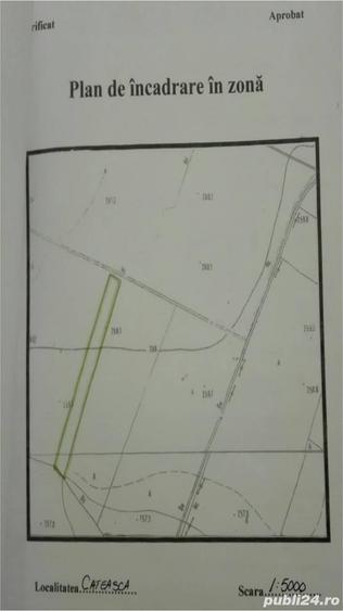 Teren de 12490 mp, în Catane