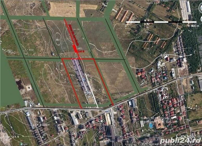 Teren de 500 mp, în Prelungirea Ghencea