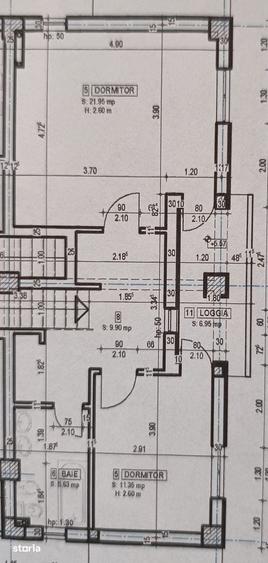 Apartament cu 3 camere în Calea Dumbrăvii