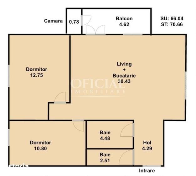 Apartament 3 Camere | 2 Bai | Intermediar | Zona VIVO BMW - 1