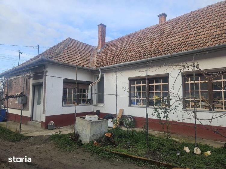 Casă cu 3 camere cu Teren 3300 Mp în Borș