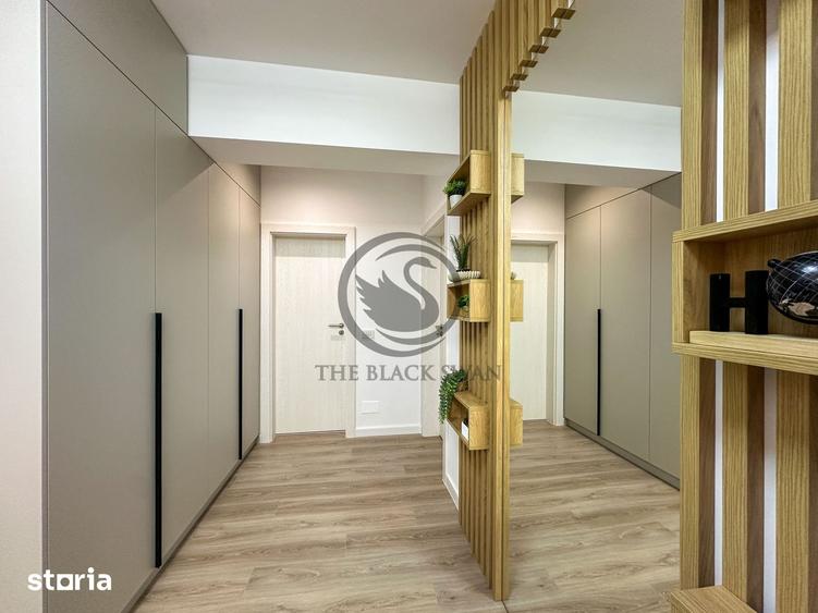 Apartament cu 2 camere semidecomandat, mobilat în Nord