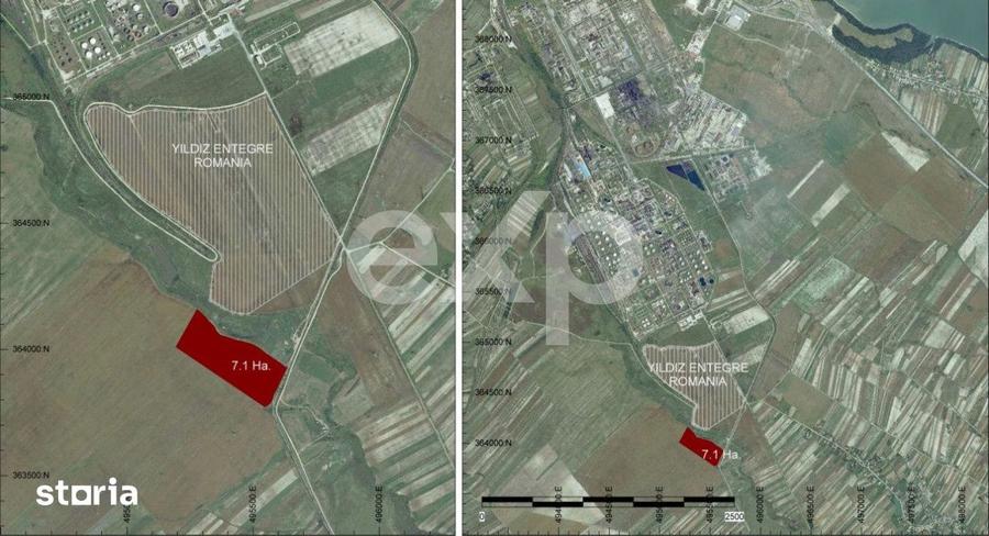 Teren intravilan 71.000 mp de vanzare Oarja, Arges | Autostrada - 1