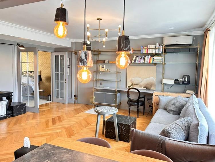 Apartament Nouveau French Design Hotel de Lux Cadă în dormitor Pipera - 14