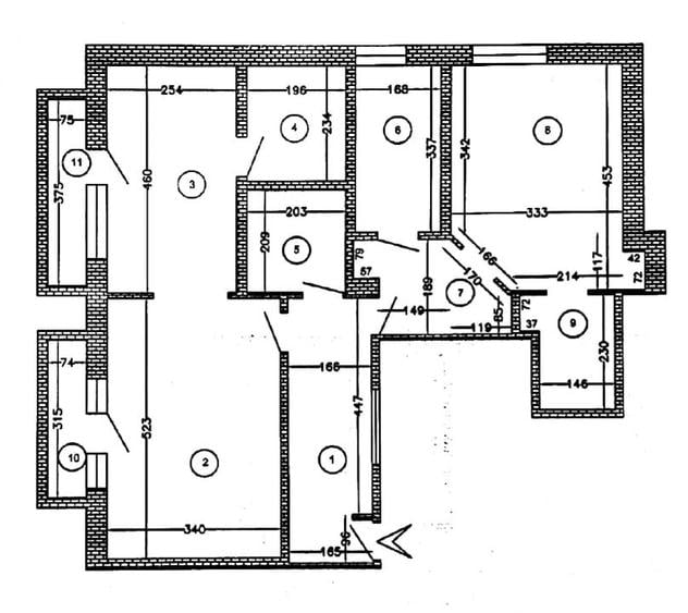 Apartament cu 5 camere decomandat, mobilat în Universitate