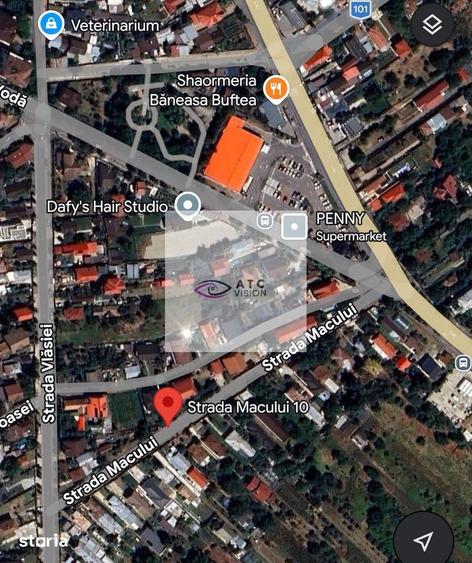Teren de 7350 mp, în Central