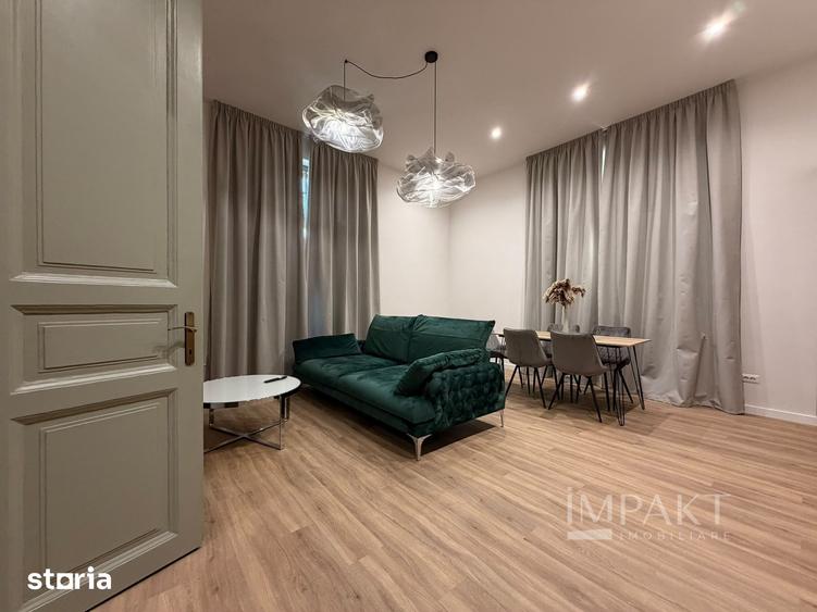 Apartament cu 2 camere semidecomandat în Central