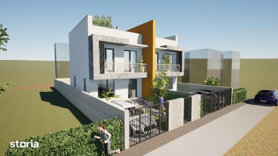 Casă cu 4 camere cu Teren 200 Mp în Central