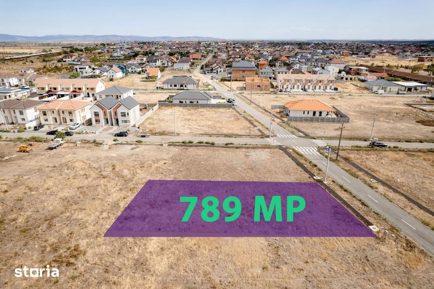 Teren de 789 mp, în Vladimirescu