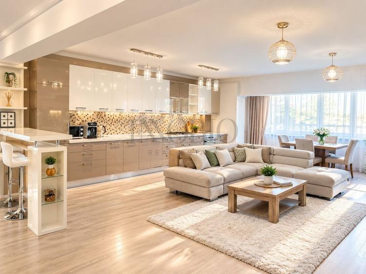 Apartament cu 3 camere decomandat în Herăstrău