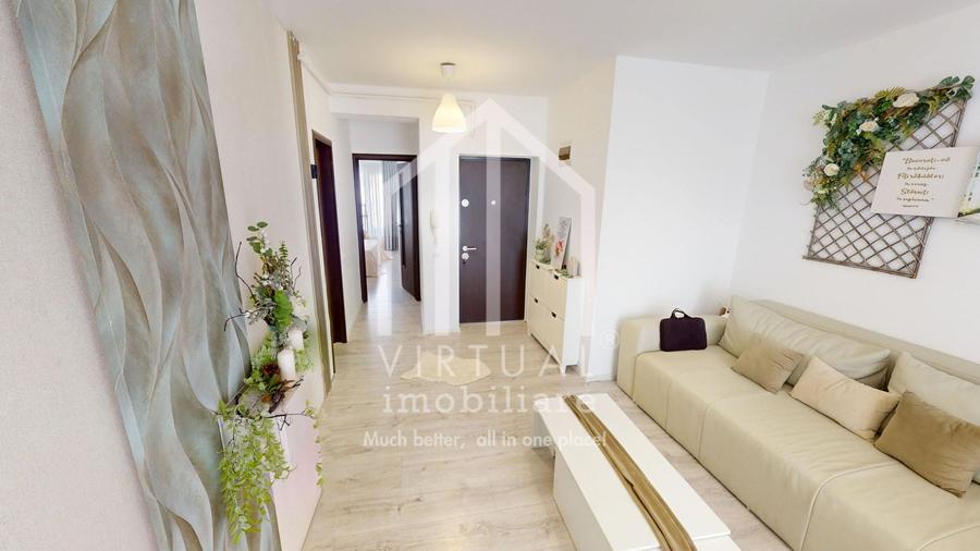 Apartament cu 2 camere semidecomandat, mobilat în Șelimbăr