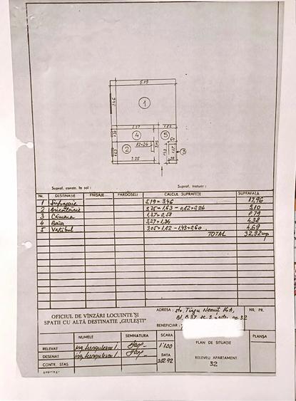 Garsonieră decomandată în Drumul Taberei