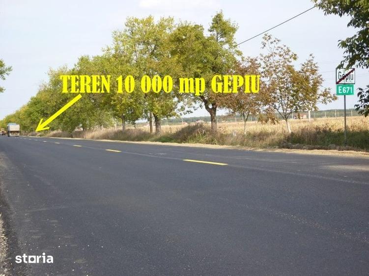 Teren de 10000 mp, în Gepiu