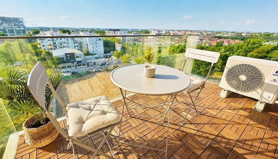 Apartament cu 2 camere decomandat, mobilat în Băneasa